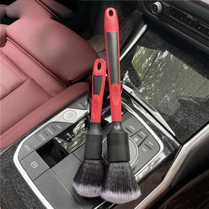 แปรงทำความสะอาดรถยนต์ NIKO ขนหมูป่าผสมใยสังเคราะห์ ด้ามจับพลาสติก สำหรับล้างและทำความสะอาดล้อและภายในรถ - Product Image 2