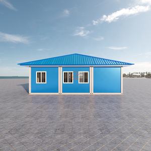 Fournisseurs DXH Chine – Bâtiment préfabriqué en panneaux sandwich de 20 et 40 pieds, conteneur plat préfabriqué, espace de travail, bureau, salle de réunion - Product Image 3