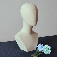 Tête de Mannequin Réaliste Européenne pour Présentation de Foulards, Chapeaux et Perruques