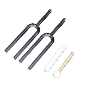 Bán buôn tùy chỉnh thạch anh pha lê hát Ngã Ba thiết lập cho âm thanh chữa bệnh - Product Image 1