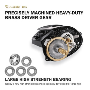 <span class=keywords><strong>Moulinet</strong></span> de pêche NOEBY Leisure X5 Predator Pike Bastcasting pour la pêche en eau salée avec engrenage de transmission robuste pour la pêche - Product Image 6