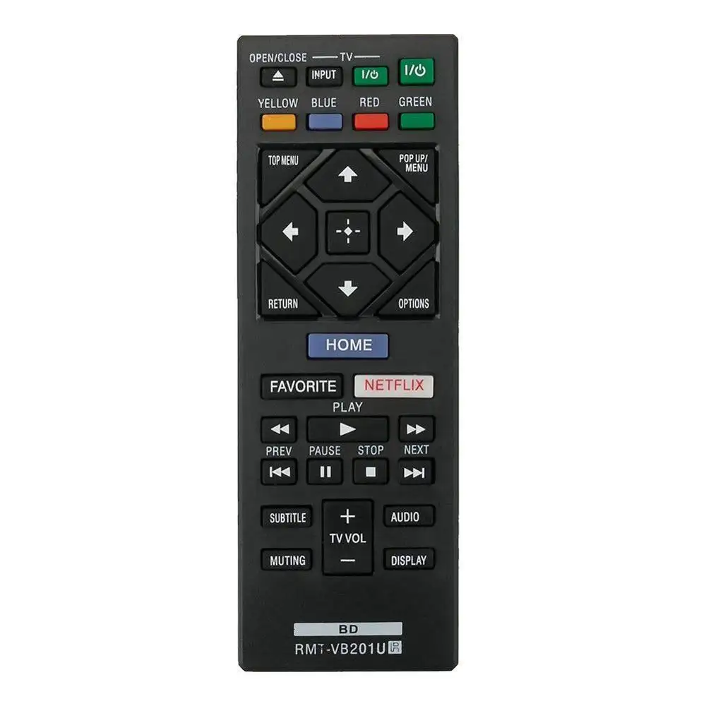 Baru RMT-VB201U Diganti Remote Control Cocok untuk Sony Blu-ray BD Disc DVD Pemain