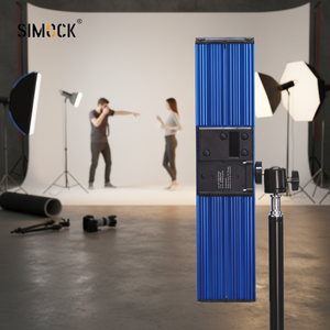 Simock - Luz de Cámara Portátil de 24 W, Alimentada por Batería de Iones de Litio, Temperatura de Color Ajustable de 3200 K a 5600 K, Regulable, para Fotografía y <span class=keywords><strong>Tiktok</strong></span> - Product Image 5