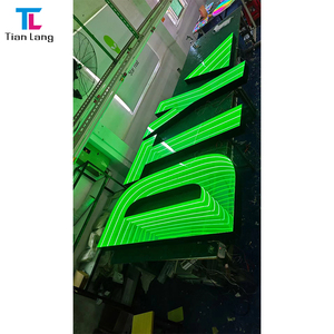 Envío de la gota Custom Infinity Effect LED Neon Sign Decoración de la pared 3D Magic Mirror Acrylic Sign para la decoración de la Oficina - Product Image 1