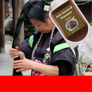 Etiqueta privada 100% Champú de Medicina China sin sulfato natural vegano Anti caída <span class=keywords><strong>del</strong></span> <span class=keywords><strong>cabello</strong></span> con aceite de argán - Product Image 5