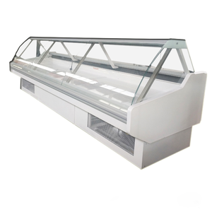 Équipement de <span class=keywords><strong>boucherie</strong></span> SANYE, réfrigérateurs de présentation de viande fraîche, présentoirs commerciaux de viande, refroidisseur de viande, réfrigérateur de supermarché - Product Image 1