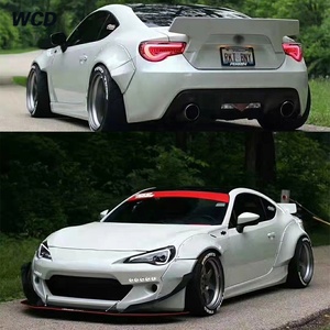 Bodykit para <span class=keywords><strong>Toyota</strong></span> GT86 BRZ 2012-2015 actualización cohete Bunny 2 estilo cuerpo labio delantero labio trasero lado faldas Spoiler difusor de FRP - Product Image 2