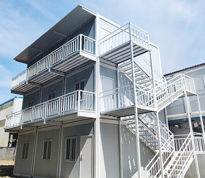 Unità Container <span class=keywords><strong>Abitabili</strong></span> con Pannelli Sandwich a Montaggio Rapido, Traspiranti, per Uffici in Cantiere, Soggiorno, Ufficio Domestico - Product Image 1