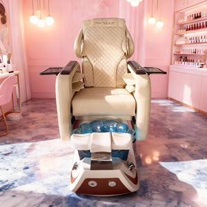2025 Luxuriöse Salonmöbel Professioneller Fuß<span class=keywords><strong>massage</strong></span>-Spa Maniküre-Pediküre-Stuhl für Nagelstudios - Product Image 2