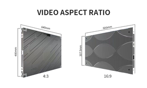 Trong nhà p1.8 p2.5 P2 2 mét Pixel pitch đầy đủ màu sắc LED hiển thị 2.5 mét Trần Màn hình LED Bảng điều chỉnh câu lạc bộ đêm LED Video tường - Product Image 4