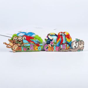 Wooden Material Printed Souvenir Wood Carving Custom 3d Fridge <b>Magnets</b> Refrigerador Memo Note Custom Fridge <b>Magnet</b> <b>for</b> <b>Sale</b> - Product Image 2