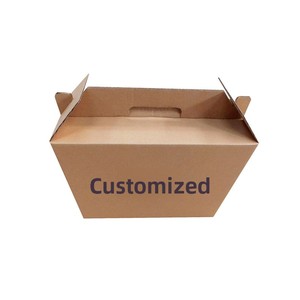 Grenzüberschreitender E-Commerce Wellpappe Faltbarer Karton Extra Hart Extra Groß Maßgefertigte Rechteckige Umzugs-Verpackungsbox - Product Image 4