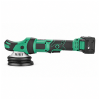 Polisseuse orbitale sans fil 18V sans balais avec plateaux de support de 125 mm/150 mm et vitesse variable
