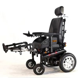 Silla de Ruedas Eléctrica con Operación de Manivela Manual para Personas Mayores con Movilidad Reducida, Silla de Ruedas de Movilidad Asistida - Product Image 1