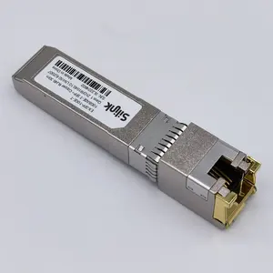 ערער רשתות QFX-SFP-1GE-T/SFP-1GE-T/SRX-SFP-1GE-T תואם 1000BASE-T SFP נחושת RJ45 100m משדר