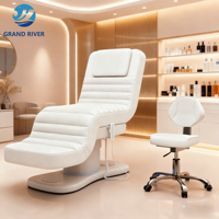 Table et lit de massage électrique de luxe pour salon de beauté, idéal pour les extensions de cils, les soins du visage et le spa – Vente chaude