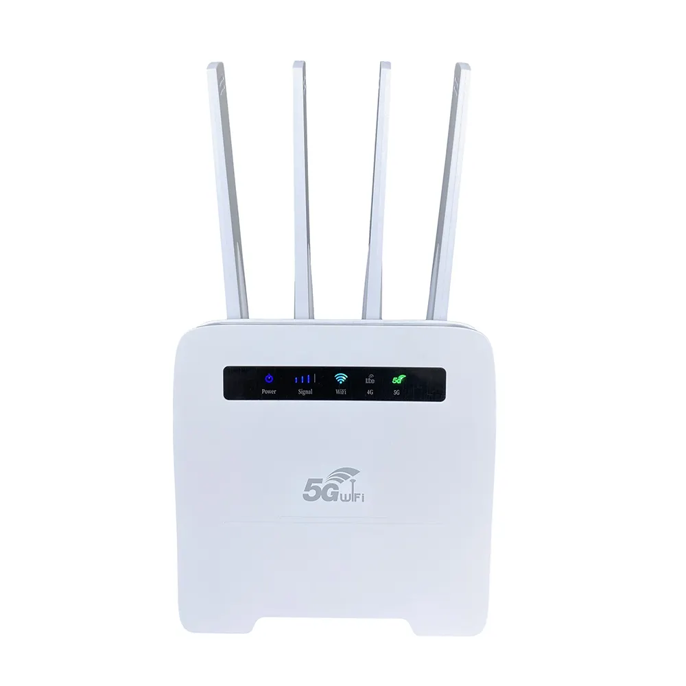 JZL GZL1800AT 802.11ax dual band ax3000 Wireless 5G SIM Routers wifi6 CPE Support NSA SA Network Model 5g cpe wifi 6