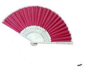 Abanicos de Seda Chinos Baratos al por Mayor como Recuerdo de Boda, Abanico de Invitación para Invitados - Product Image 2