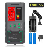 Comprobador de Relés Universal para Automóviles de 12 V y 24 V CNBJ-722, Comprobador de Relés Inalámbrico con Pantalla LCD OK/BAD para Camiones y Automóviles