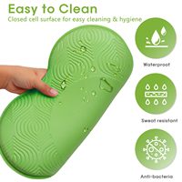 Coussin de protection pour les coudes et les genoux en PU pour Pilates et Yoga, 20*20*2cm