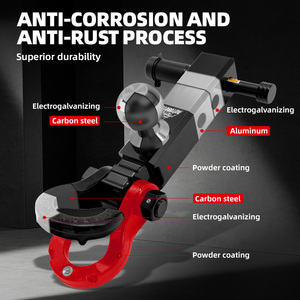 AUTOBOTS <span class=keywords><strong>Precio</strong></span> bajo 4x4 Moda Ajustable <span class=keywords><strong>Remolque</strong></span> Camión Enganche Receptor Grillete Enganche Receptor D Anillo Grillete - Product Image 5