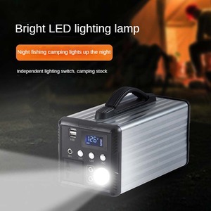 220V Large Capacity <b>Mobile</b> Energy Storage Power Supply Solar Powered Household Power Bank Phone Charging Lighting Car Source - Product Image 3