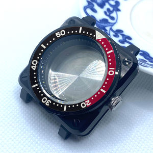 Nouveau 20 ATM Étanche Brossé En Acier Inoxydable 316L NH35 Automatique Plongée Verre Minéral Lunette En Aluminium SKX007 <span class=keywords><strong>SKX009</strong></span> Cas - Product Image 1