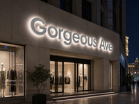 Lettres en relief 3D personnalisées rétroéclairées par LED, étanches IP65, pour enseignes de bar extérieures, options de couleurs RVB, compatibles Google Assistant, décoration de bâtiments