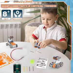 Năng lượng mặt trời Powered STEM Robot Kit 21 mô hình khác nhau để xây dựng giáo dục học tập đồ chơi cho trẻ em - Product Image 4