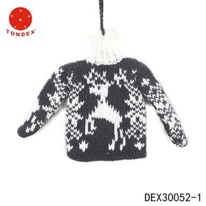 Boules de Noël colorées à suspendre, décorations de chandails, ornements de Noël - Product Image 5