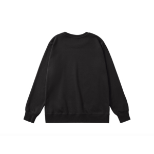 Unisex Crew Neck Pullover Sweatshirt Solid Color DTG DTF Silk Screen Design Regular Fit Casual Autumn Wear - Product Image 3