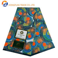Kain Loin Kain Cetak Lilin Afrika 100% Poliester Mikrofiber Harga Pabrik Langsung Murah 110 GSM Tahan Gesekan