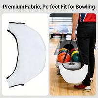 Sac de polissage pour boule de bowling BOZITEX 100% polyester, technologie tricotée, écologique, séchage rapide, couleur personnalisée pour usage sportif adulte