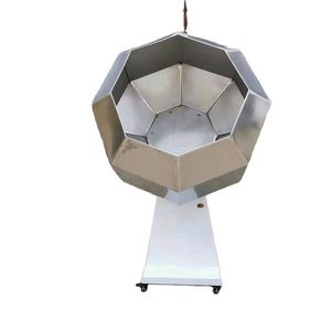 เครื่องผสมรสชาติอเนกประสงค์เชิงพาณิชย์ เครื่องผสมรสชาติทรงแปดเหลี่ยมอัตโนมัติ สำหรับขนมข้าวอ<span class=keywords><strong>บ</strong></span>กรอบรสเผ็ด - Product Image 6