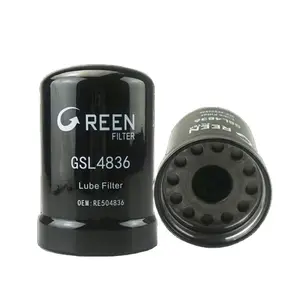 RE504836 Filter oli mesin untuk JOHN DEERE 57750S P550779 LF16243 B7322 PSL598 6005028743