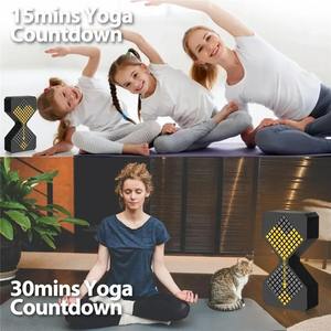 Minuteur électronique créatif 2025, ornement sablier 3D pour chambre, cuisine, atelier, veilleuses LED d'ambiance style pixel My World - Product Image 4