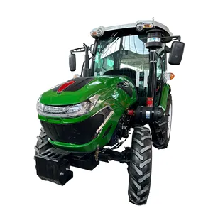 China 70hp 80 hp 90 hp tracteur 4wd 4x4 traktor 904 farm tractors with heated and ac cab front loader