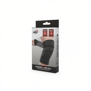 One Size Black KSC-4 <b>Knee</b> <b>Braces</b> Fitness Safety Gear-80*7.5 cm - Product Image 1