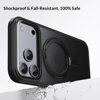 Casing Pelindung iPhone 18 Pro Max dengan Stand Magnetik Putar 360 Derajat, Tahan Banting, Stylish untuk iPhone 17 Pro