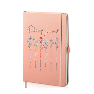 Güzel desenli A5 B5 çiçekler dize deri tanrı dergisi planlayıcısı günlükler kalem döngü ile 100gsm ciltli hediye - Product Image 1