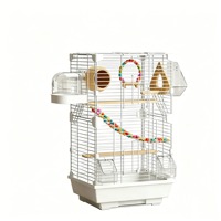 Grande cage à oiseaux en acrylique transparente, idéale pour diverses maisons d'observation des oiseaux, accessoires de cage à oiseaux tendance pour animaux de compagnie