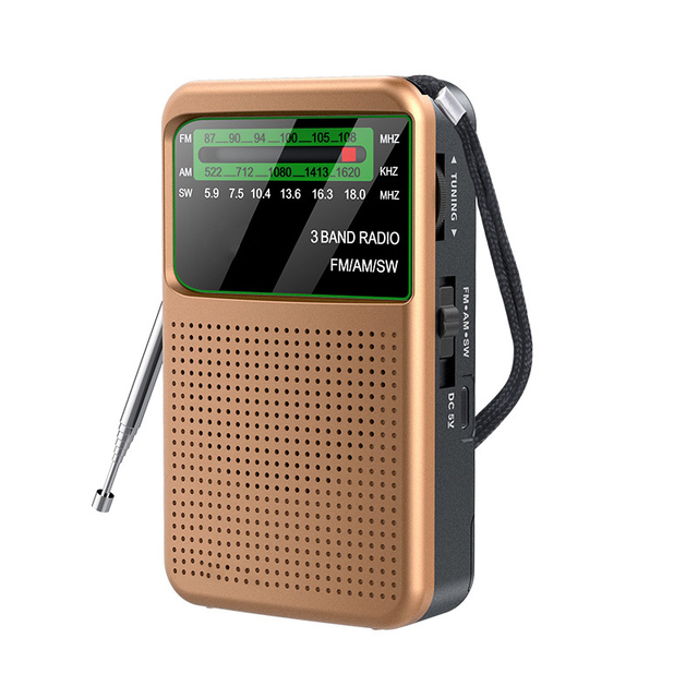 High Quality New Mini Portable All-band All-channel Radio Multi-function Automatic Search Radio for the Elderly