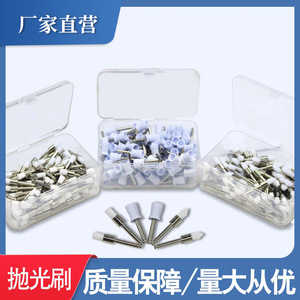Ensemble de tasses et brosses de polissage dentaire, outils jetables pour soins bucco-dentaires, accessoires de polissage à tête plate et pointue pour le nettoyage des dents - Product Image 5