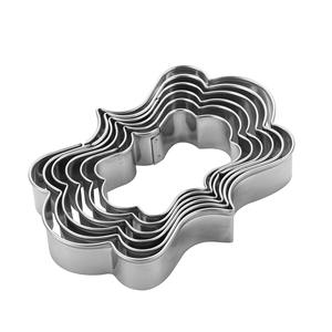 Vente chaude 6 pièces en acier inoxydable bénédiction cadre forme moule gâteau outils de cuisson <span class=keywords><strong>nuage</strong></span> forme Mousse <span class=keywords><strong>emporte</strong></span>-pièce - Product Image 4