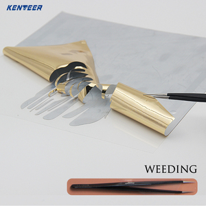 Kenteer - Muestras Gratis al por Mayor de Vinilo Textil Coreano HTV Dorado Metálico Suave en Rollos <span class=keywords><strong>para</strong></span> <span class=keywords><strong>Camisetas</strong></span> - Product Image 4