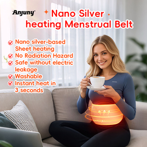 Almohadillas Térmicas USB Anjuny, Calentador de Manos y Cinturón Térmico para el Útero, Cinturón Térmico Lavable con Cargador para Mujer, para Mantenerse Abrigada - Product Image 2