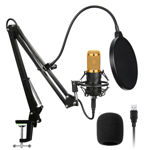 Enregistrement en Studio professionnel <span class=keywords><strong>BM</strong></span> <span class=keywords><strong>800</strong></span> Microphone F998 micro à condensateur vocal pour karaoké Youtube cartes son Audio en direct mélangeurs - Product Image 4