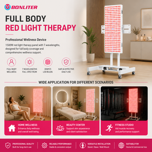 Panel <span class=keywords><strong>de</strong></span> Terapia <span class=keywords><strong>de</strong></span> Luz Roja <span class=keywords><strong>de</strong></span> Cuerpo Completo <span class=keywords><strong>de</strong></span> 1500W, Dispositivo <span class=keywords><strong>de</strong></span> Terapia LED Infrarroja <span class=keywords><strong>de</strong></span> 7 Longitudes <span class=keywords><strong>de</strong></span> Onda para Bienestar, Fitness y Recuperación - Product Image 6