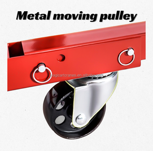 חדש 2 טון 3ton מתקפל ידני קיפול רכב הידראולי מנוף פלדה סדנת הרמת מנוע עם שרשרת לייצור - Product Image 5