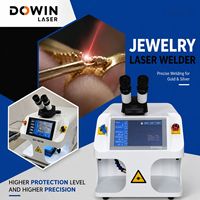 Machine de soudage laser pour bijoux 100W, mini soudeuse laser portable pour bagues, colliers et métaux en or, argent et titane
